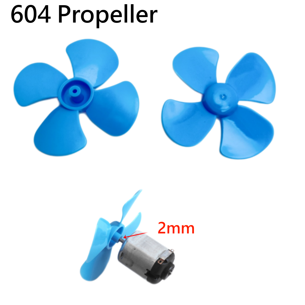 Science Robotics - 10개 604 4엽 프로펠러 1.95mm 홀