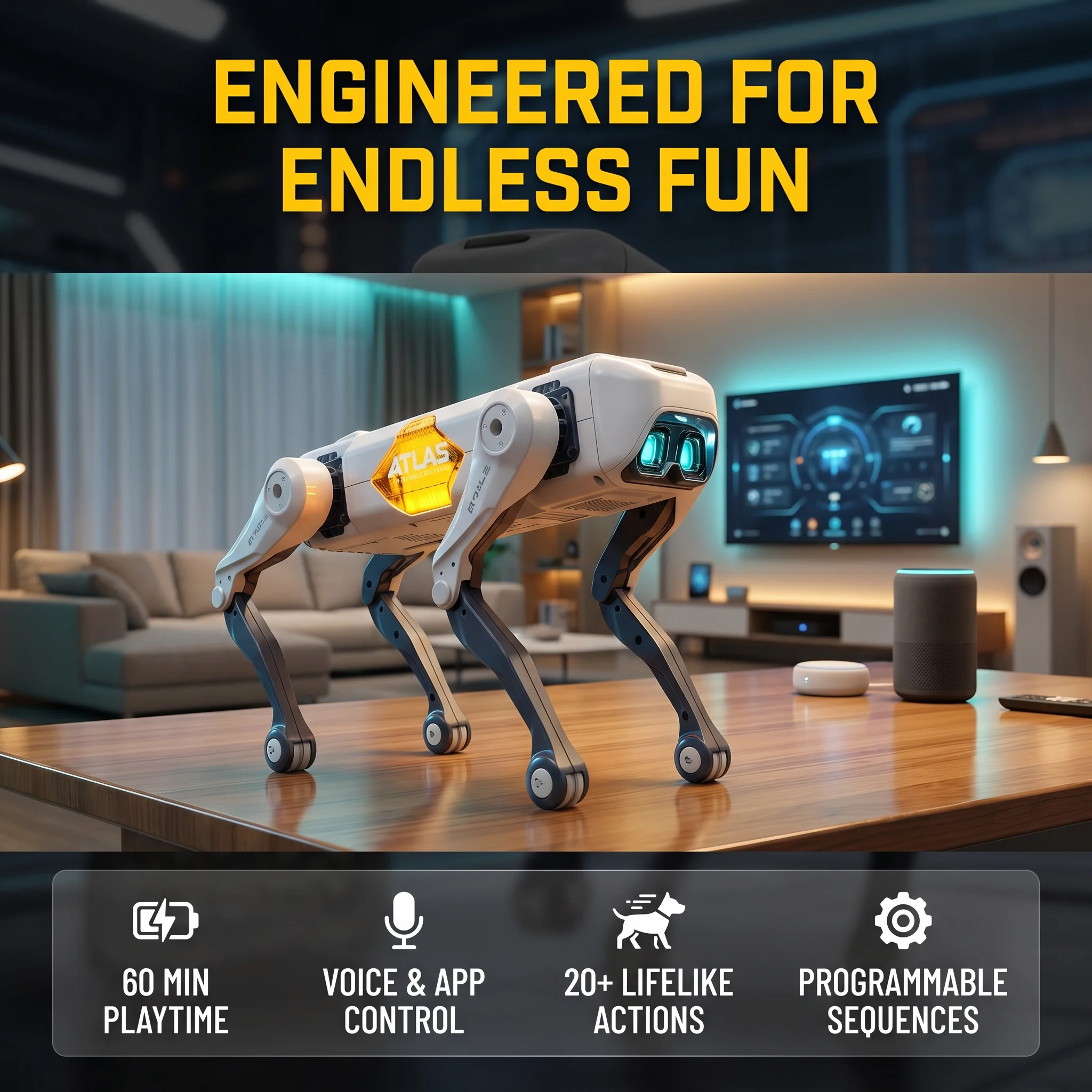 Science Robotics - AI 스마트 로봇 강아지, 음성 및