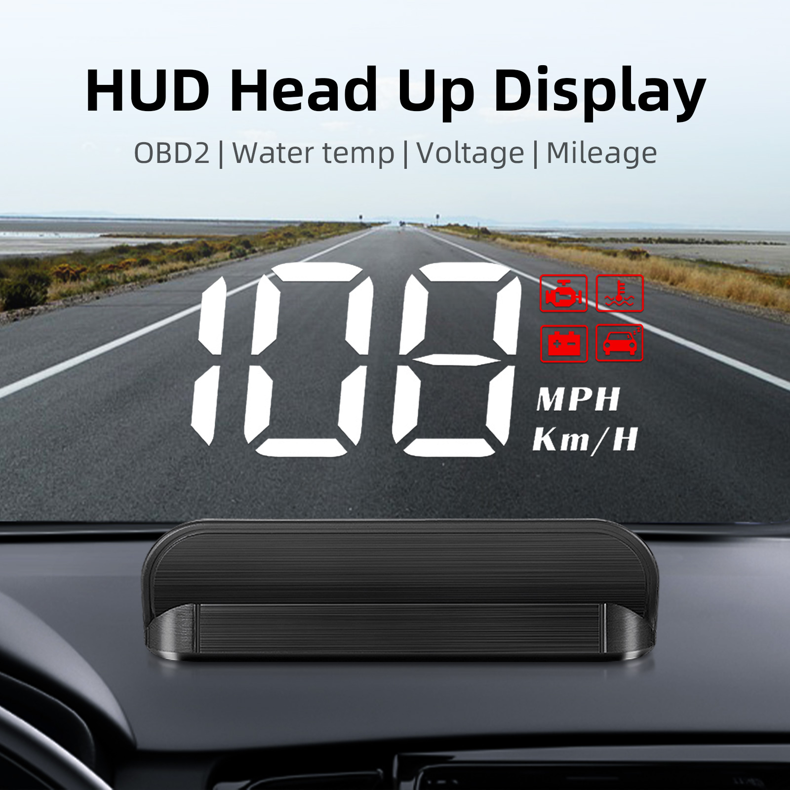 M3 HUD Obd2 헤드업 디스플레이 과속 경고 기능 - Anemometer Wind Speed 리뷰 및 가격