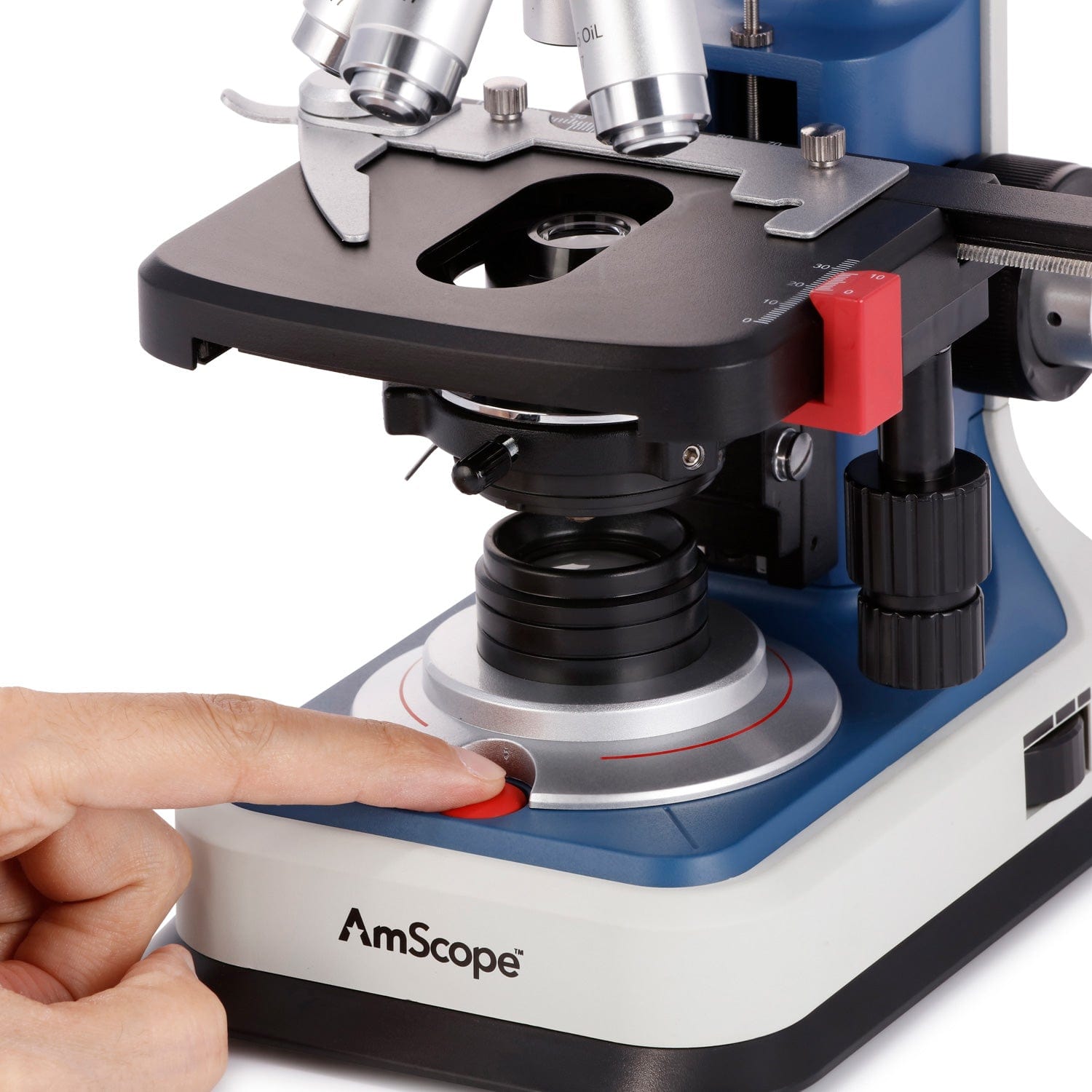 AmScope 40X-2500X 배율 학생용 쌍안 복합 - Microscope Compound 40X 리뷰 및 가격
