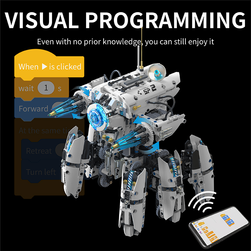 기술 프로그래밍 헥사포드 로봇 공상 과학 전쟁 기계 빌 - Science Robotics 리뷰 및 가격