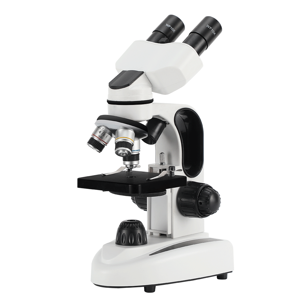 40X-1000X 배합 쌍안 현미경, 이중 LED 조명 - Microscope Compound 40X 리뷰 및 가격