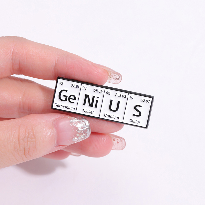 화학 과학 요소 에나멜 핀 브로치 금속 배지 옷깃 배낭 - Science Buddies 리뷰 및 가격