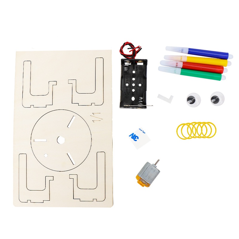 DIY 전기 진동 그래피티 로봇 STEM 과학 실험 장 - Science Project Kit 리뷰 및 가격