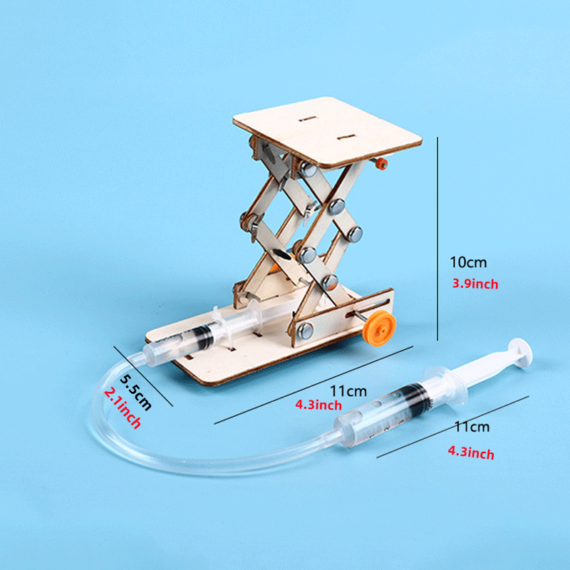 1 PCS DIY 유압 실험 리프트 어린이 과학 장난감 - Science Nature 리뷰 및 가격