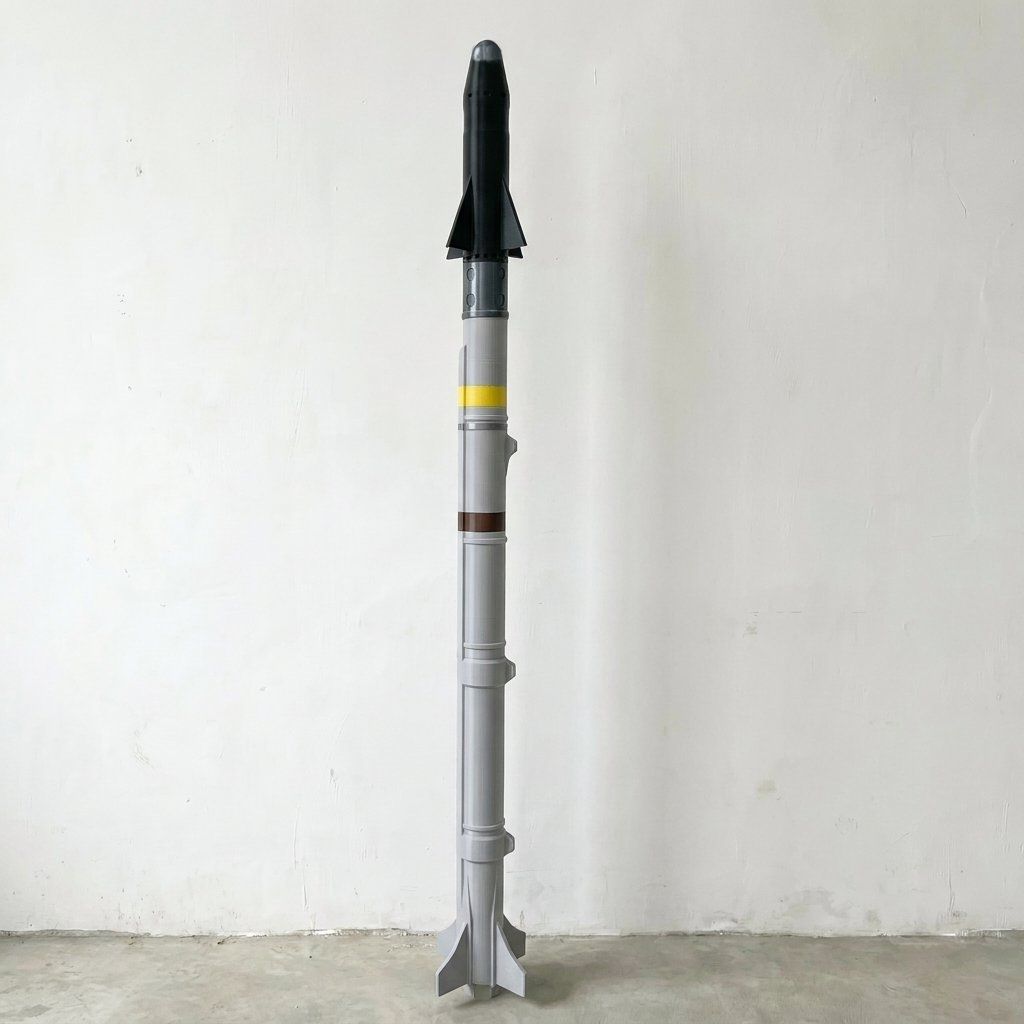 3D 프린팅된 대형 미국 공군 AIM-9X 사이드와인더 - Science Exhibition Models 리뷰 및 가격